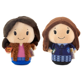 Hallmark Itty Bitty Lorelai in fur coat with coffee cup, ideal for fan shelf display