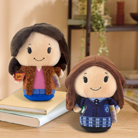 Hallmark Itty Bitty Rory in school uniform with book and journal, desk decor