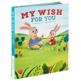 Hallmark recordable book hardcover with child-friendly dimensions, sturdy for travel.