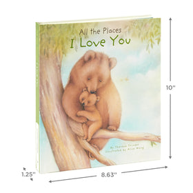 Hallmark recordable book illustrations closeup show warm bear artwork