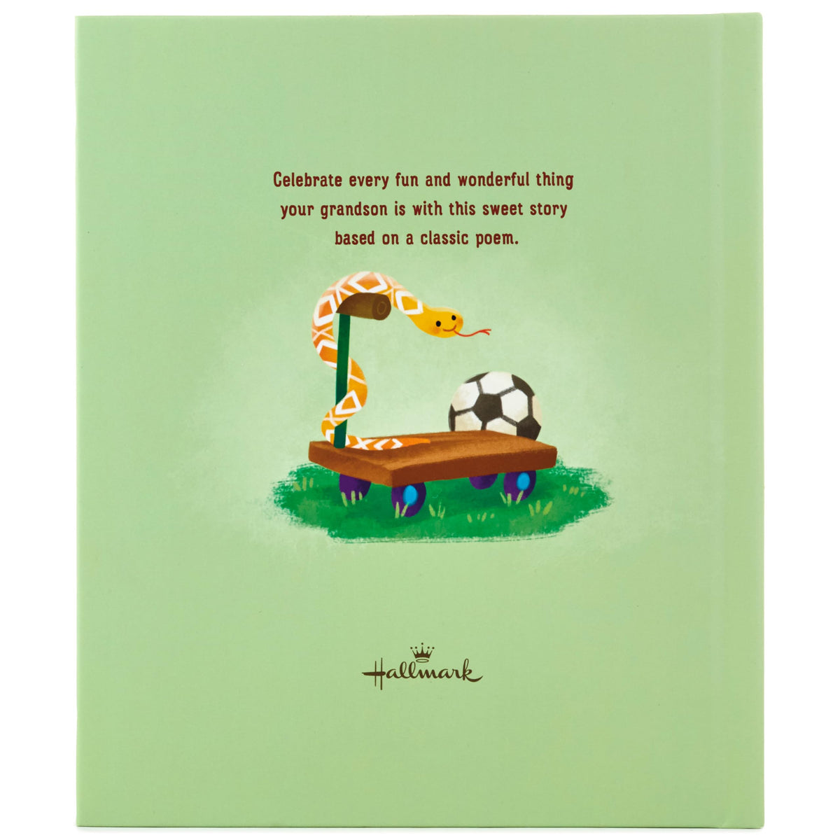 Hallmark recordable book being read aloud by a grandparent, ideal long-distance gifting.