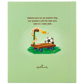 Hallmark recordable book being read aloud by a grandparent, ideal long-distance gifting.