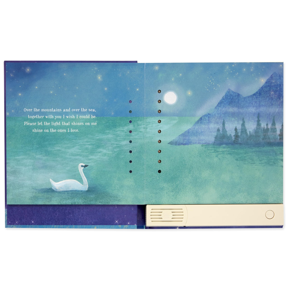 Hallmark Under The Same Moon Recordable Storybook gift-ready packaging for birthdays or holidays.
