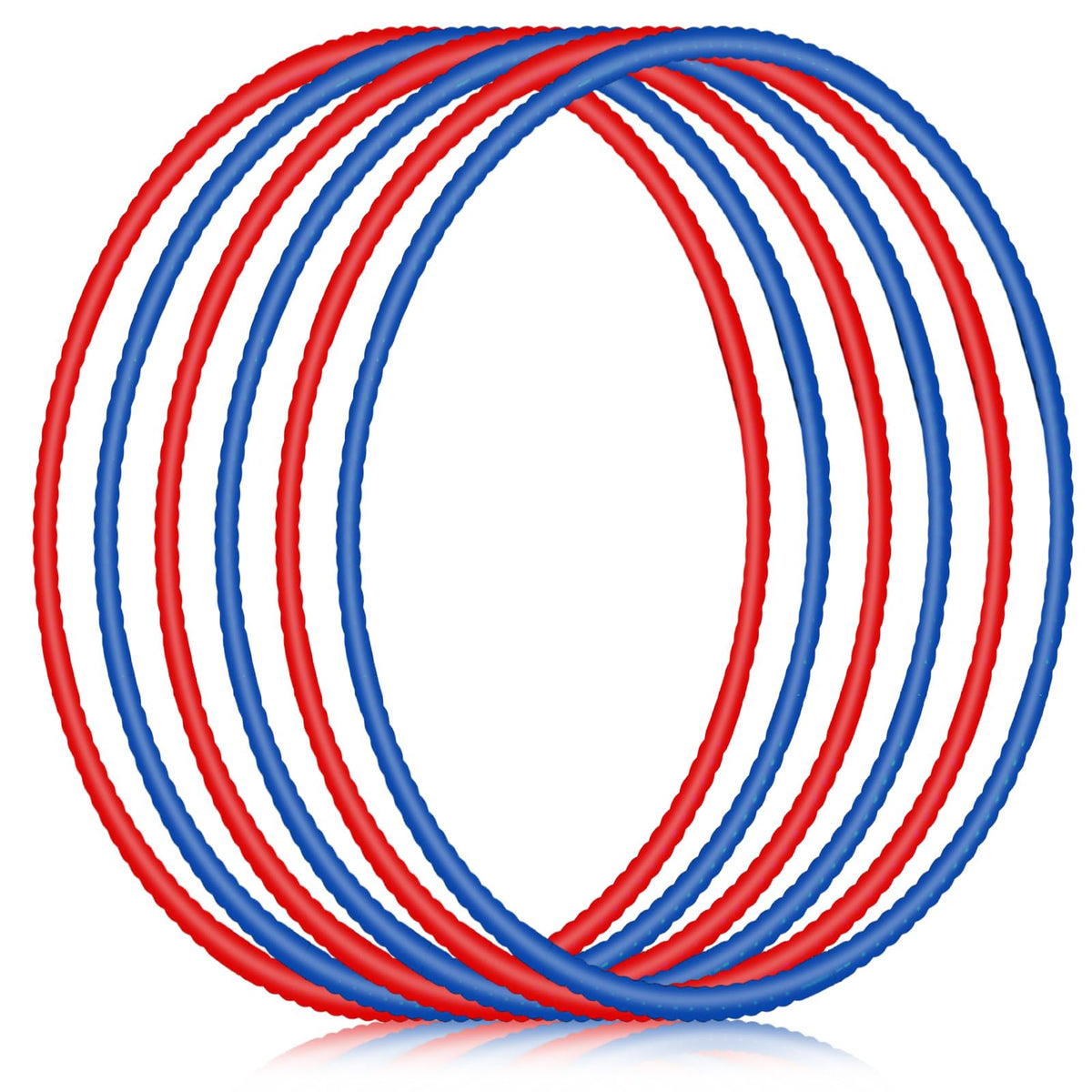 Halloscume six-piece hoops assembly for easy setup and configurable play
