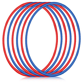 Halloscume six-piece hoops assembly for easy setup and configurable play