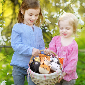 Halloscume tiny plush animals brighten classrooms, rewards, and party favors.