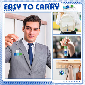 Halloscume compact desk toy designed for easy carry