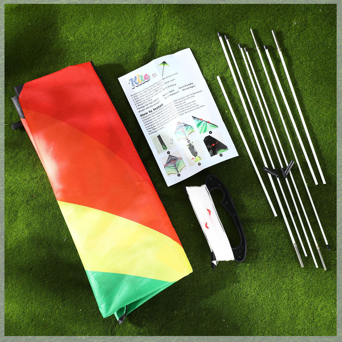 Halloscume delta kite easy-assemble design for quick park setup.