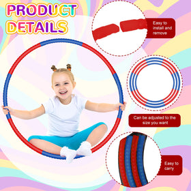 Halloscume detachable hoops with secure clamps enable quick reconfiguration