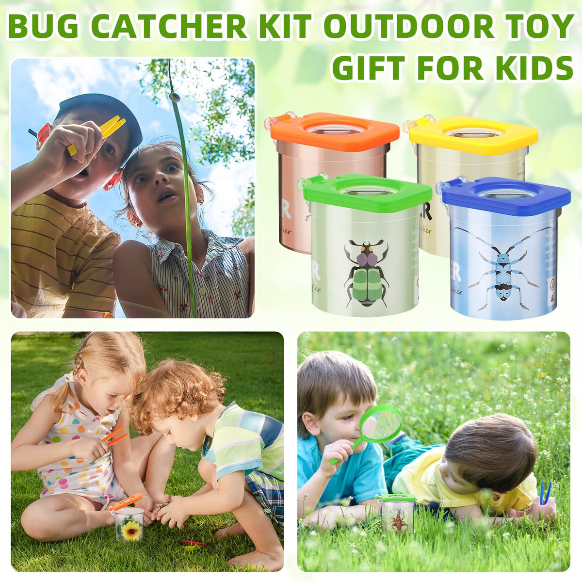 Halloscume educational bug viewer for kids during nature study