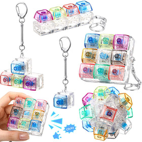Halloscume keyboard fidget in five styles for quick focus at work