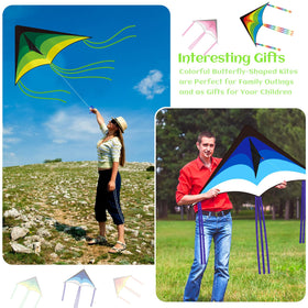Halloscume large delta kite assembly for quick setup and play.