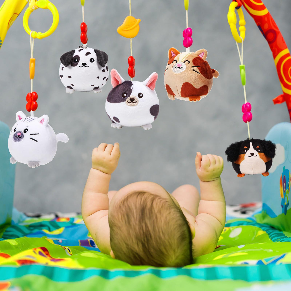 Halloscume round plush tiny pets offer soft texture and durable design.