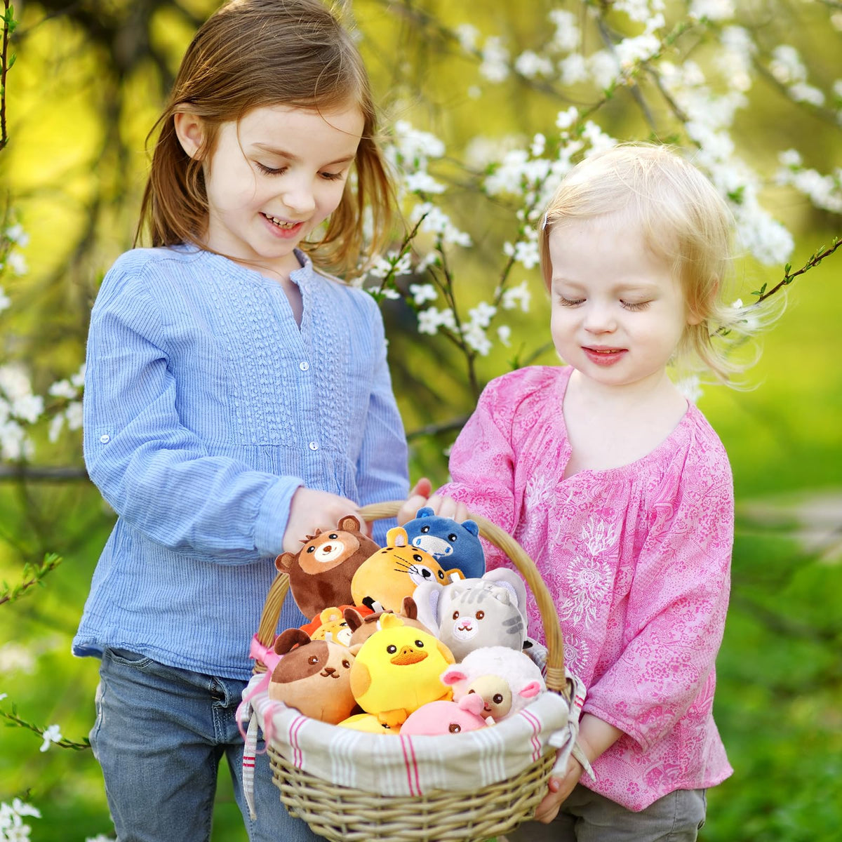 Halloscume mini plush sheep ideal for prizes and Easter baskets.