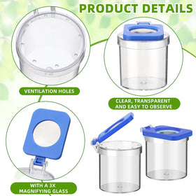 Halloscume ventilated insect container with airflow design