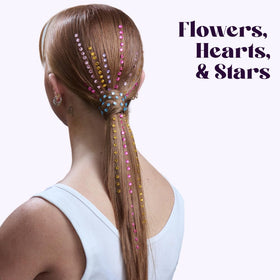 Hally Hair Gem Pen applicator shown for precise, easy placement.