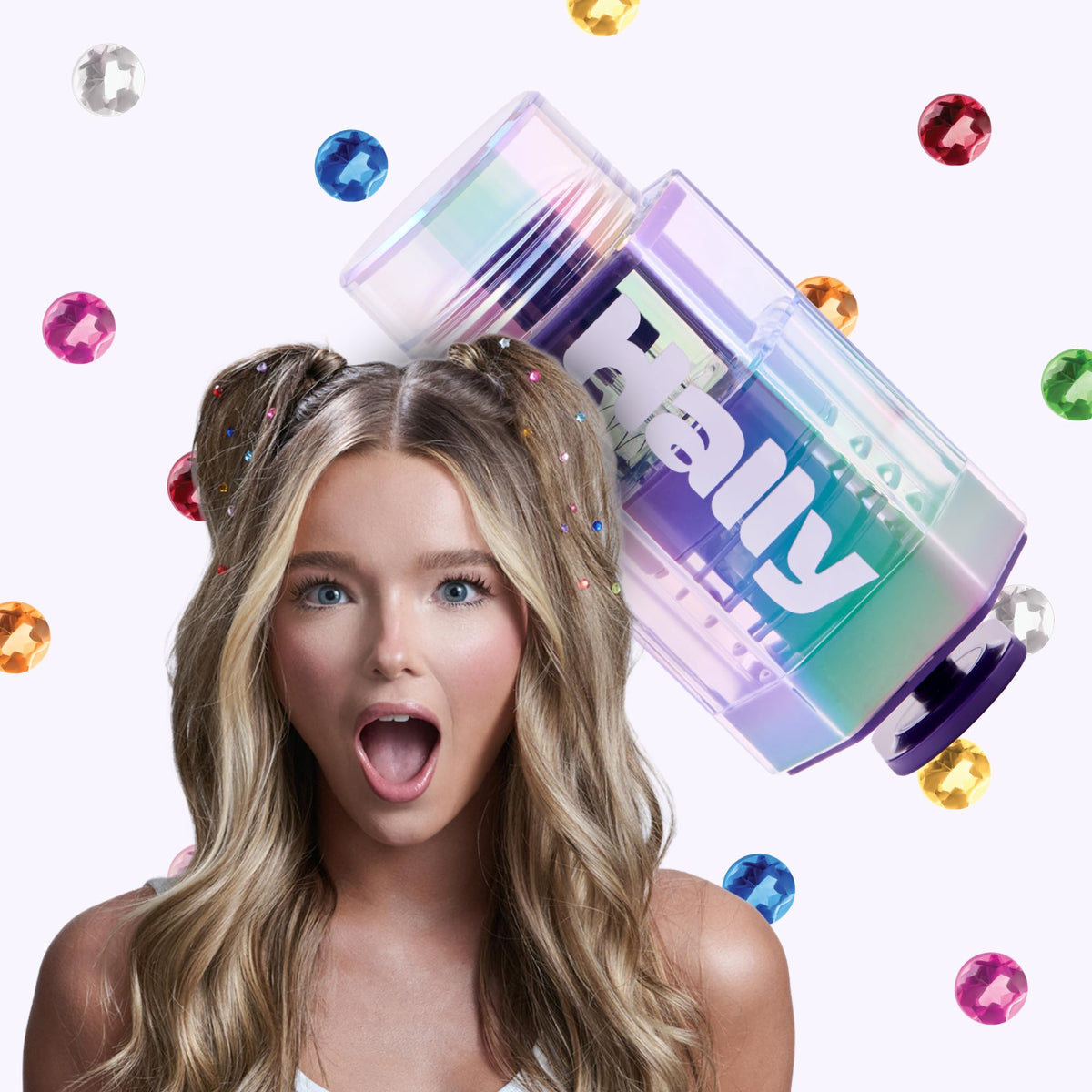 Hally Hair Gem Pen gift-ready set for birthdays.
