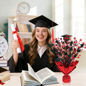 HALOGATE six-pack graduation table decor set for cohesive displays.