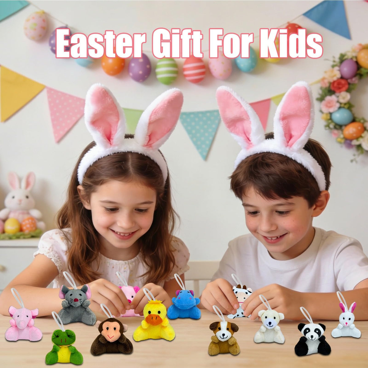 Halystar dog plush inside Easter egg for bag or keychain use
