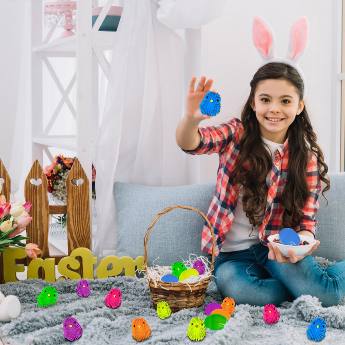 Halystar colorful set includes two chicks per color for balanced assortment.