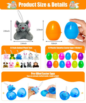 Halystar elephant plush inside Easter egg for adventure