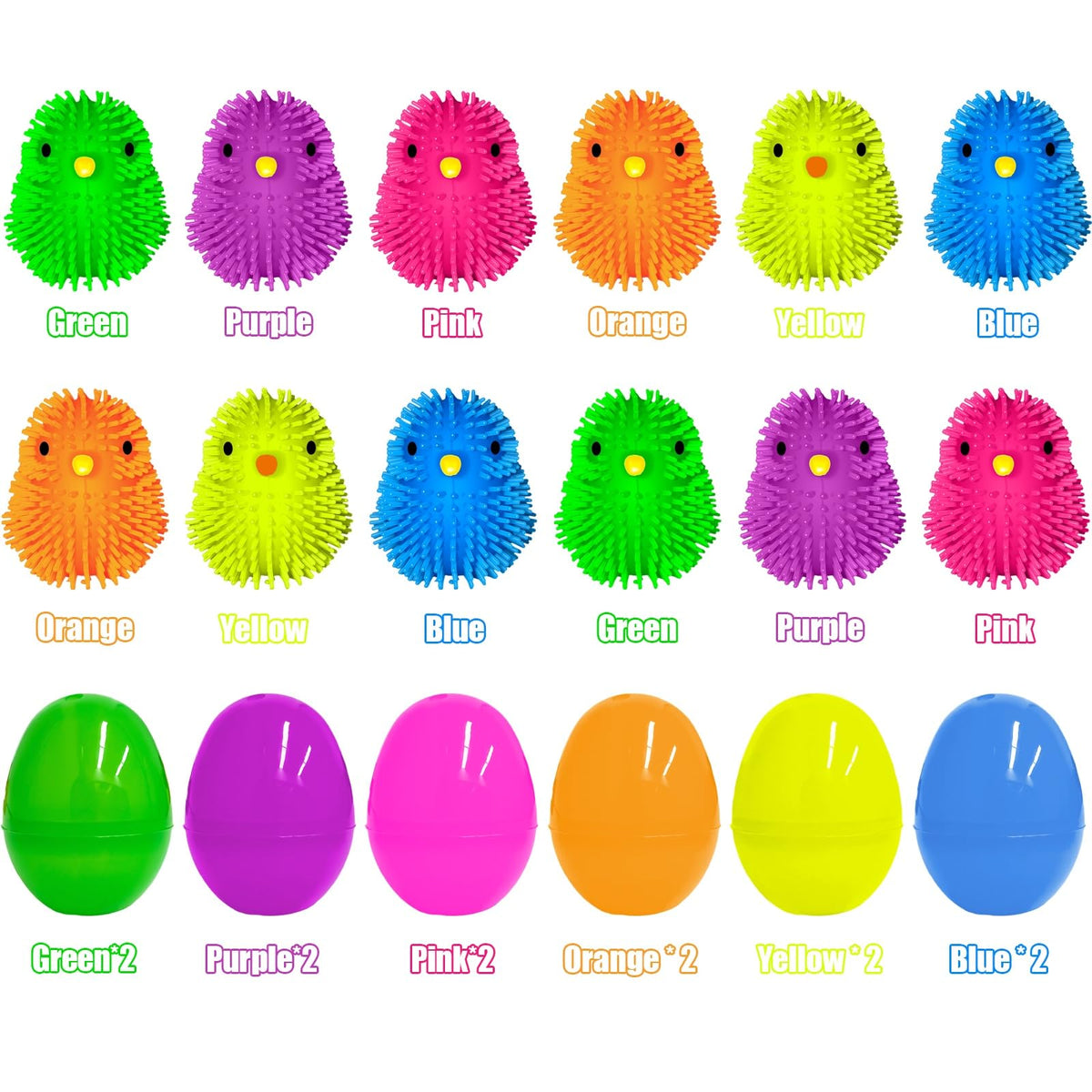 Halystar LED puffer chicks provide sensory fidget fun and focus aid.