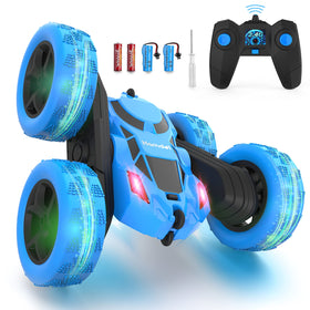 Hamdol Blue Thunder RC car front view for action-packed play