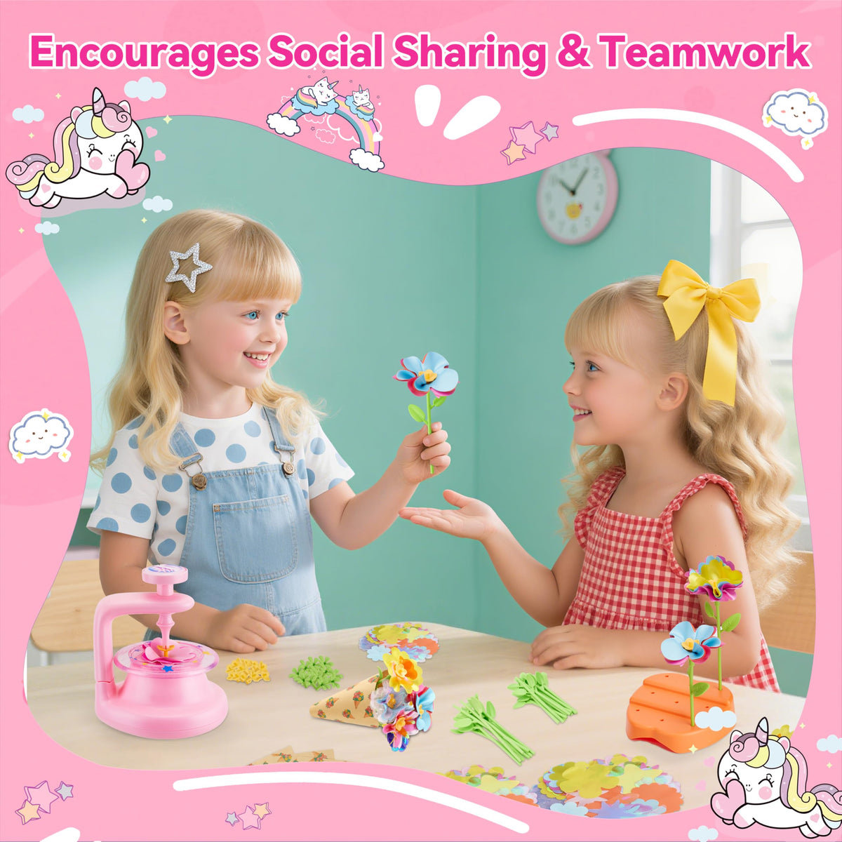 Hamdol endless accessories encourage rebuilding and endless bouquet variations.