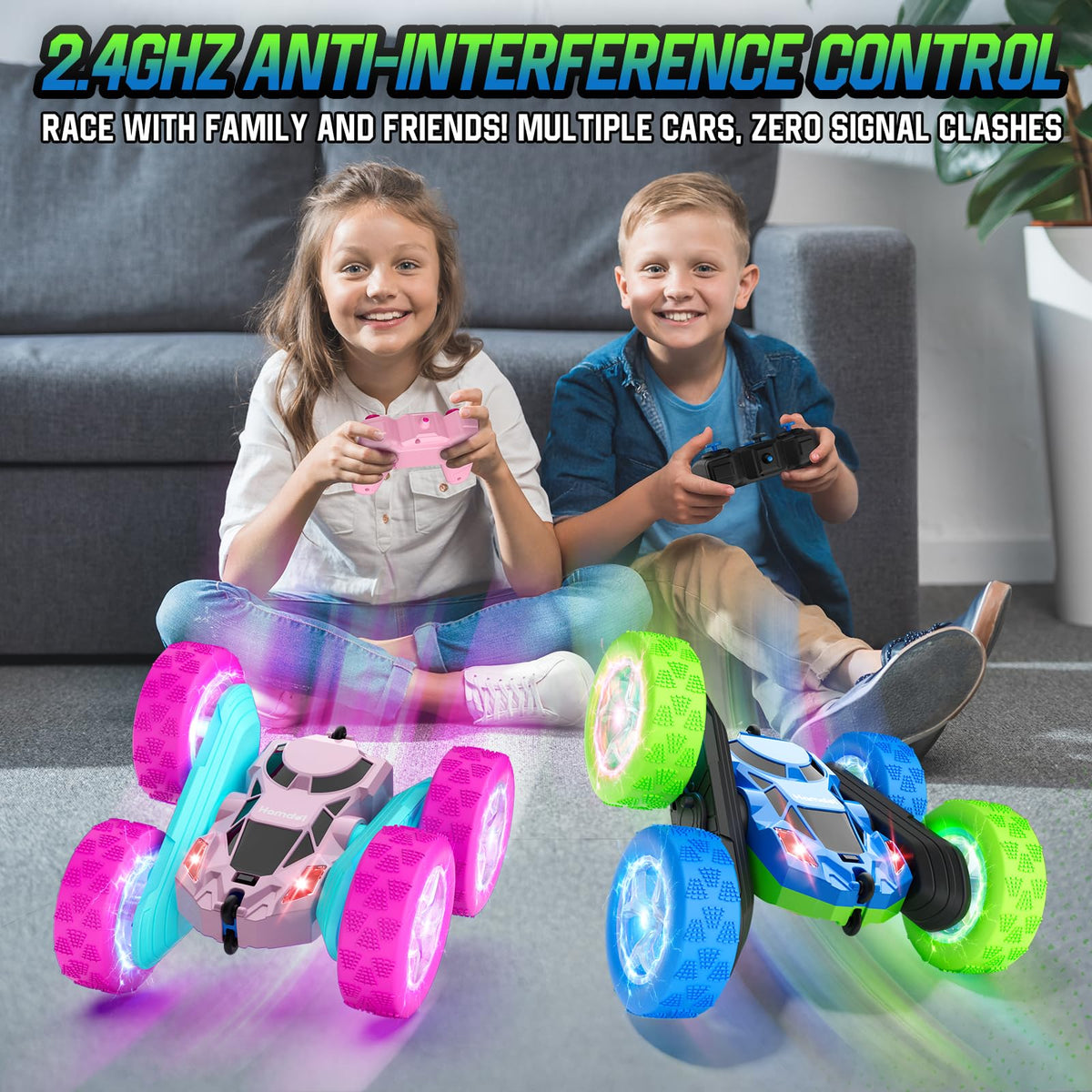 Hamdol GLOW remote control with interference-free 2.4GHz connection