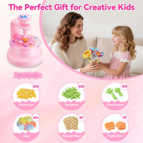 Hamdol portable DIY flower kit for indoor and outdoor crafting fun.
