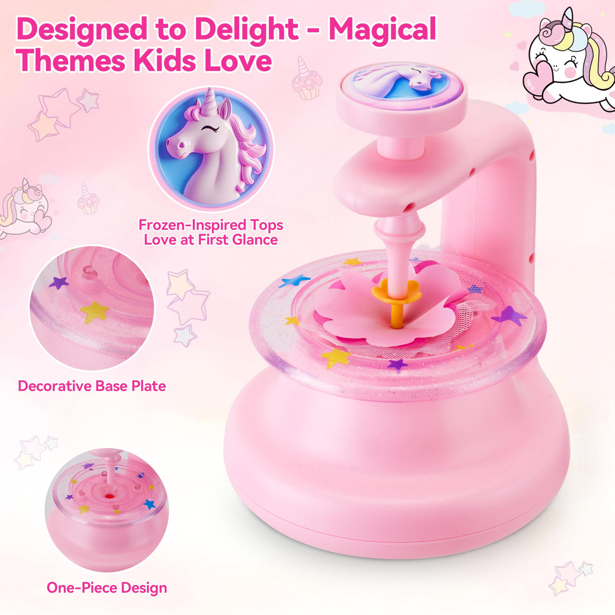 Hamdol press-and-play mechanism makes flower crafting quick and mess-free.