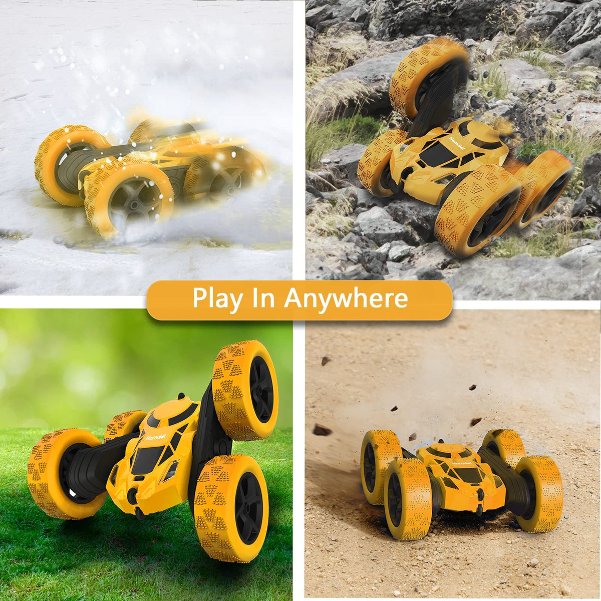 Hamdol RC car 2-4GHz remote control range supports multiplayer racing