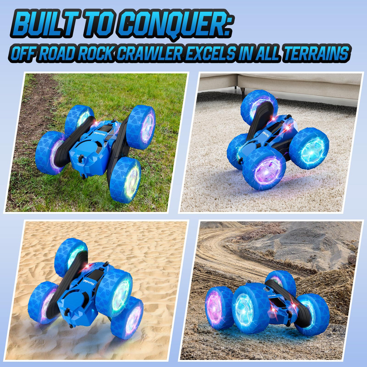 Hamdol rechargeable battery blue racer enabling longer playtime