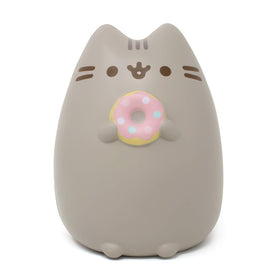 Hamee Pusheen donut squishy with soft texture and bread scent for stress relief.