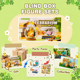 Hamee RE-Ment Pikmin blue bottle scene figure perfect as collectibles.