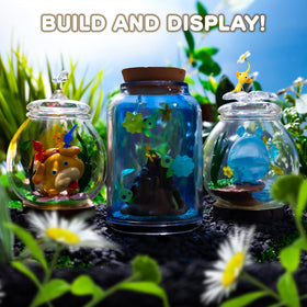 Hamee RE-Ment Pikmin Dandori challenge scene figure collectible display.