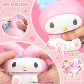 Hamee SquiSHU Buddy close-up, ultra-soft foam that rises gently with every squeeze.
