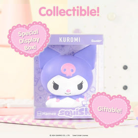 Hamee SquiSHU Buddy size 5-5 inches, compact for desks and shelves.