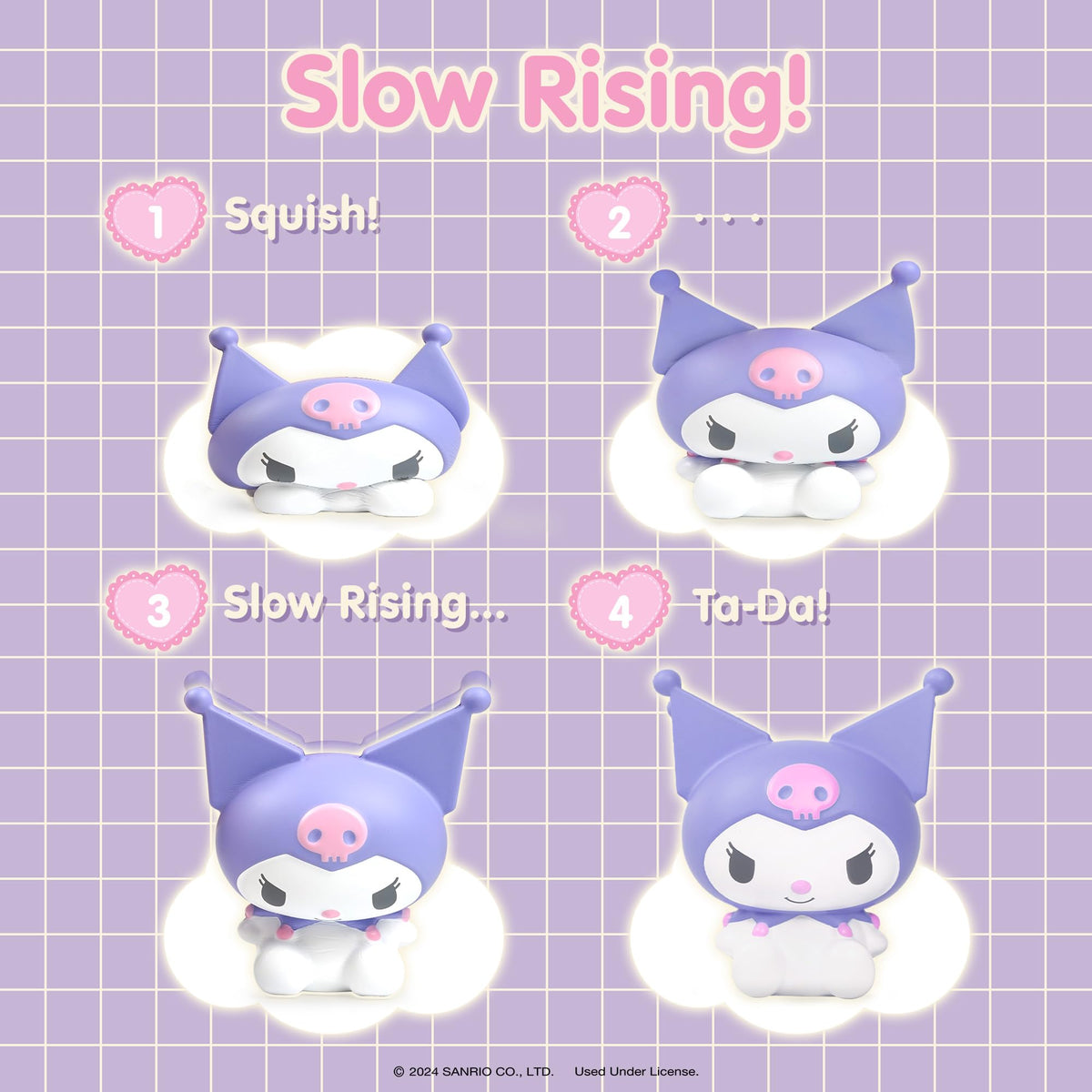Hamee SquiSHU Buddy two-background display for versatile setup.