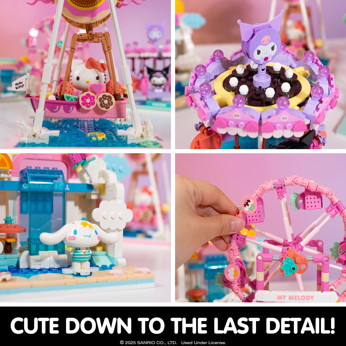 Hamee Summer Wunderland carousel – charming rotation feature fuels storytelling play.