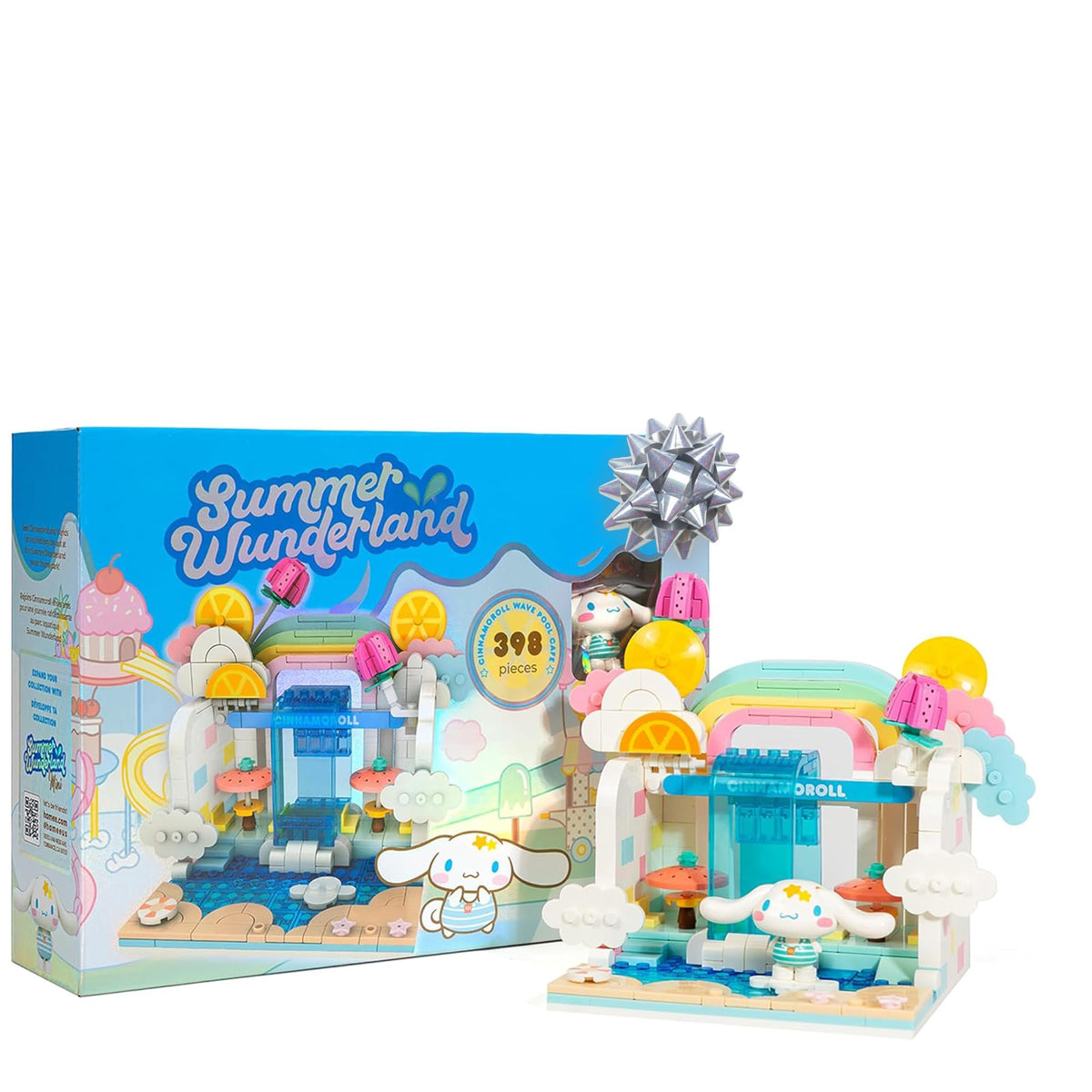 Hamee Summer Wunderland donut ship – vibrant build for display and imaginative play.