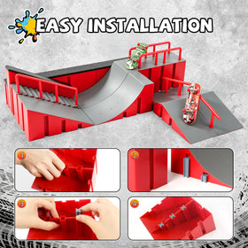 Hamino fingerboard mini skateboards setup for versatile play