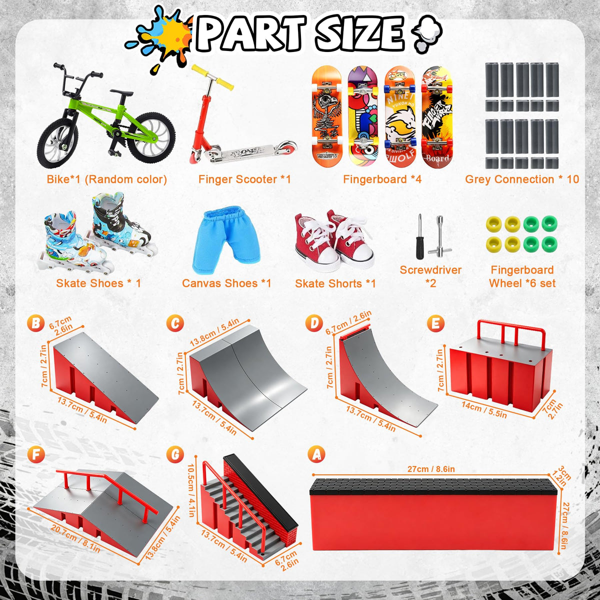 Hamino travel-friendly fingerboard kit for on-the-go practice