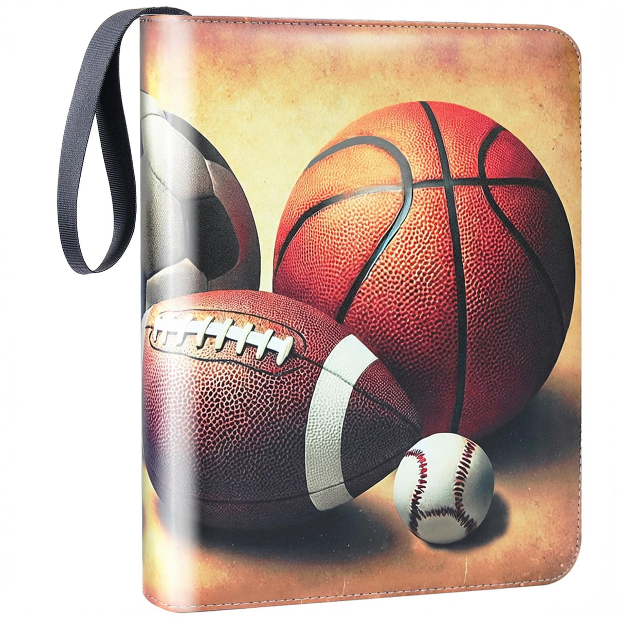 HAMKOT Zipper Cards Binder 900-pocket shows ample storage for growing card collections