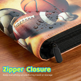 HAMKOT zipper binder gift for kids who love collecting cards
