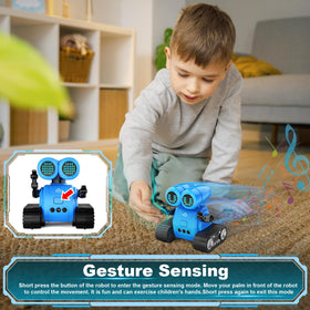 Hamourd remote control shows 2.4GHz connectivity for smooth multi-robot play.