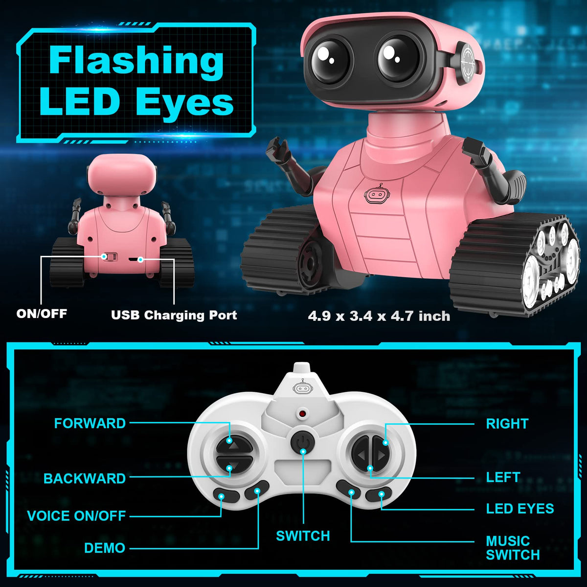 Gift-ready Hamourd packaging showcases a premium robot toy.