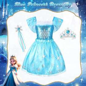 HAMSILY colorful princess cape adds drama to any dress-up session.