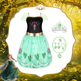 HAMSILY dress set headbands and crowns complete the princess look for pretend play