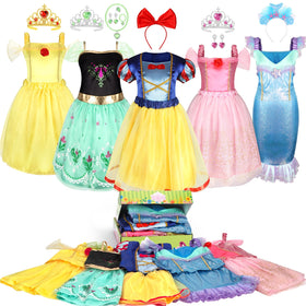 HAMSILY princess dress set with five themes for imaginative play